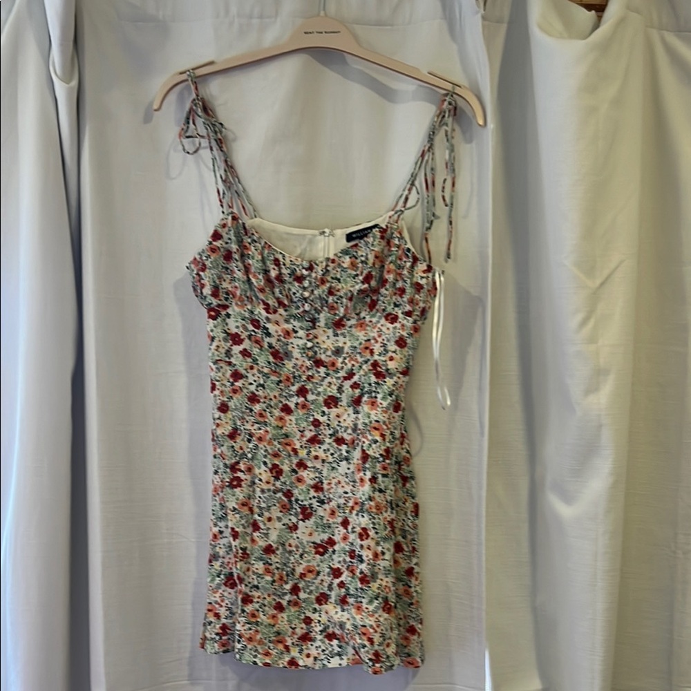 Floral Spaghetti Strap Top